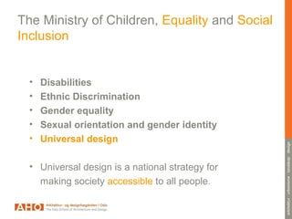 Universal Design (w/ architectural examples) | PPT