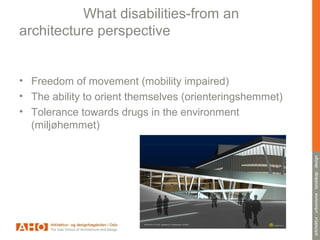 examples of universal design in architecture