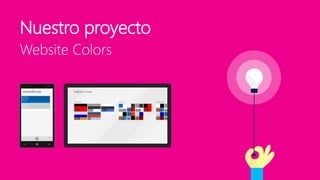 Nuestro proyecto
Website Colors
 