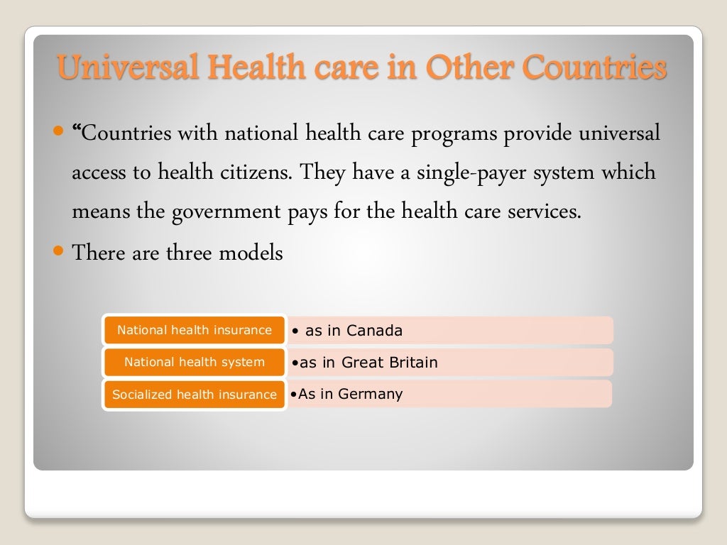 Universal health care in the United States
