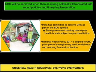 Universal health coverage a snapshot with focus on india | PDF