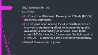 Uhc Essay Example Universal health coverage by dr. mohammad abass reshi | PPTX