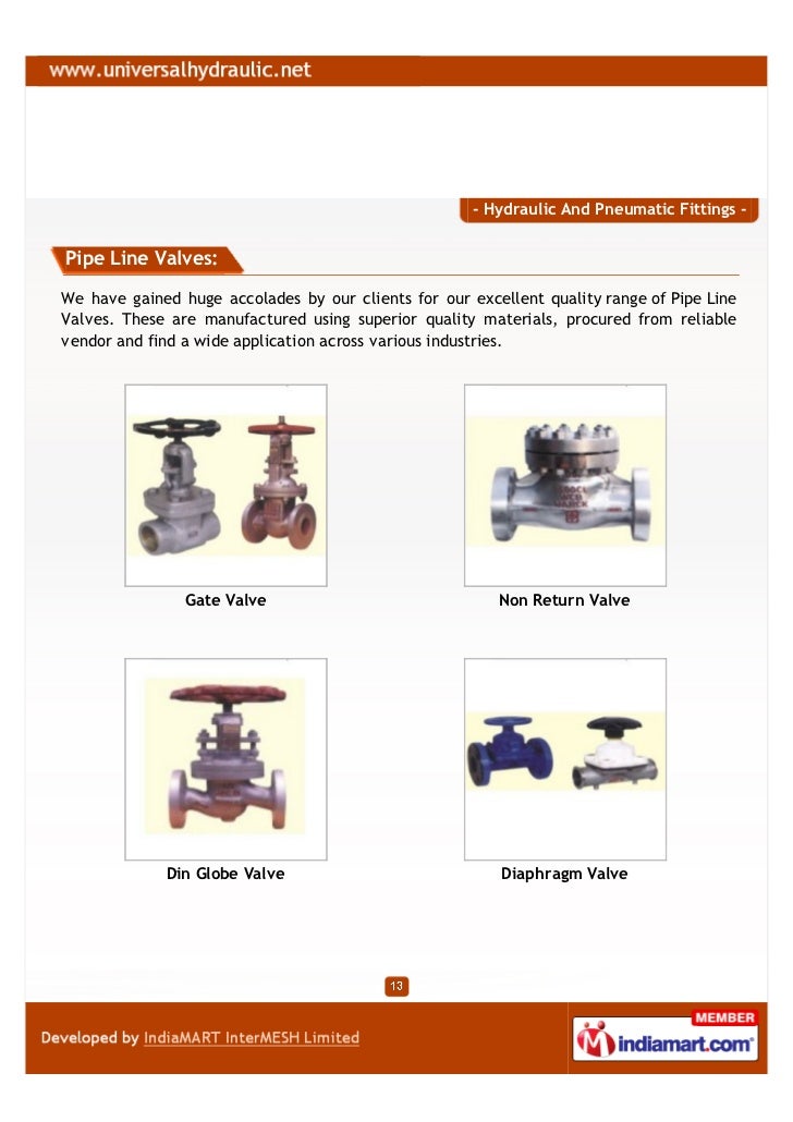 Universal Hydraulics & Pneumatics, Chennai, Hydraulic And Pneumatic F…