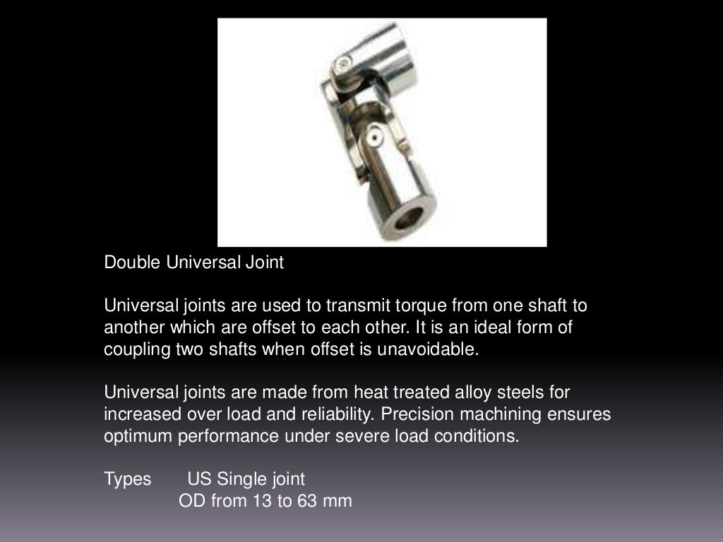 Universal joints