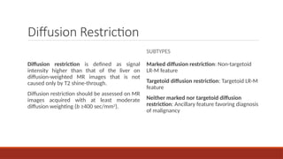 Universal Liver Imaging Lexicon - Imaging Atlas for Research and ...