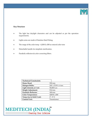 Operating Light | PDF