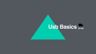 Usb Basics 💻
 
