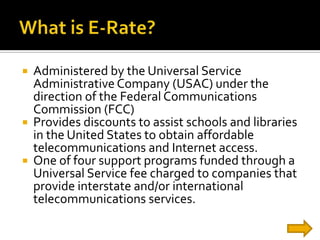 Universal service program for schools and libraries ppt | PPT