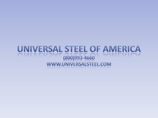 Universal steel of america williston pp