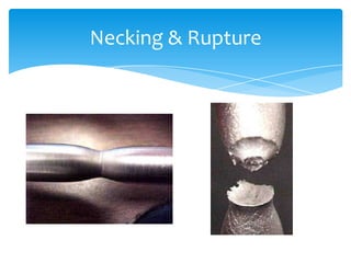 Necking & Rupture
 