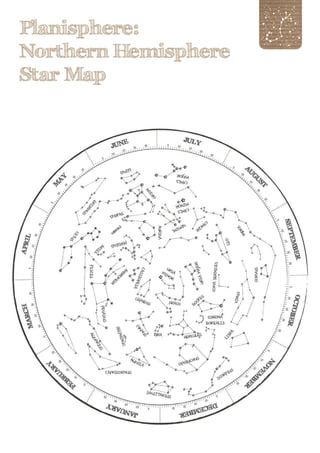 Planisphere:
Northern Hemisphere
Star Map
 