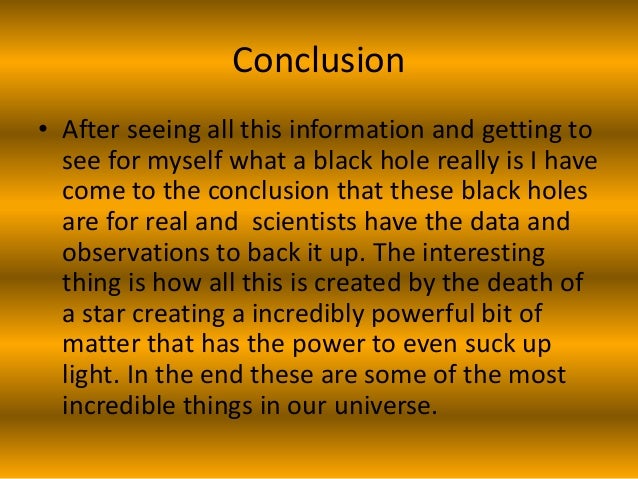 essay on black hole in 250 words