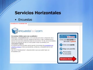 Servicios Horizontales Encuestas 