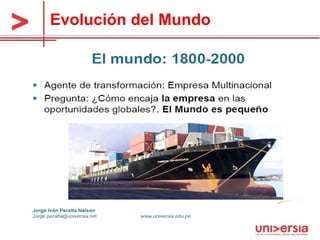 Evolución del Mundo 