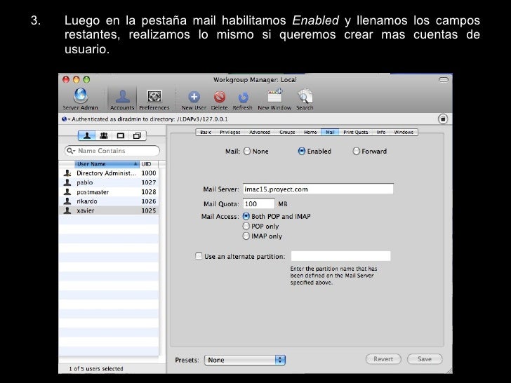 macos server mail macos server mail