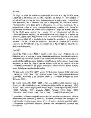 NAFTA y politca comercial de mexico