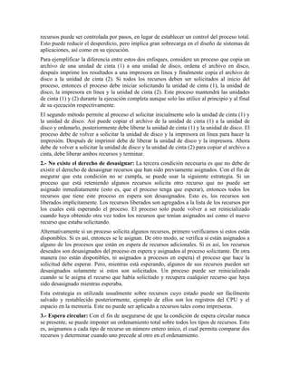 deadlok- interbloqueos