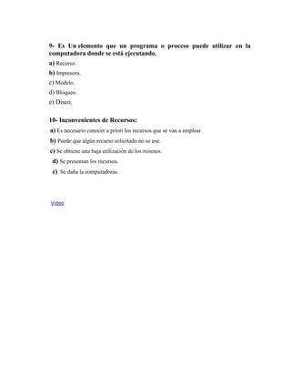 deadlok- interbloqueos