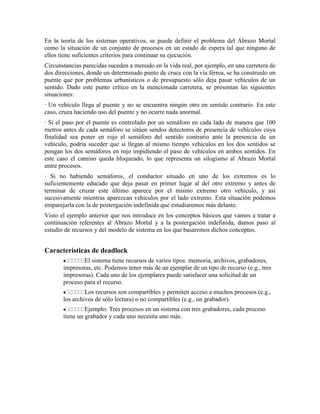 deadlok- interbloqueos