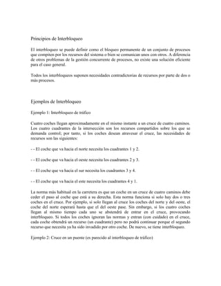 deadlok- interbloqueos