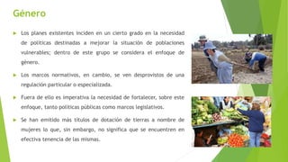 Plan Nacional de Desarrollo de Bolivia en el marco del Derecho Humano a la Alimentación Adecuada 