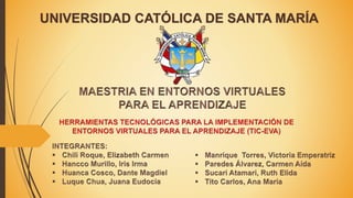 UNIVERSIDAD CATÓLICA DE SANTA MARÍA
 