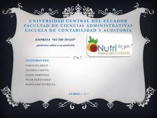 Universidad central del ecuador deber de informática | PPT