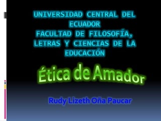 Rudy Lizeth Oña Paucar
 