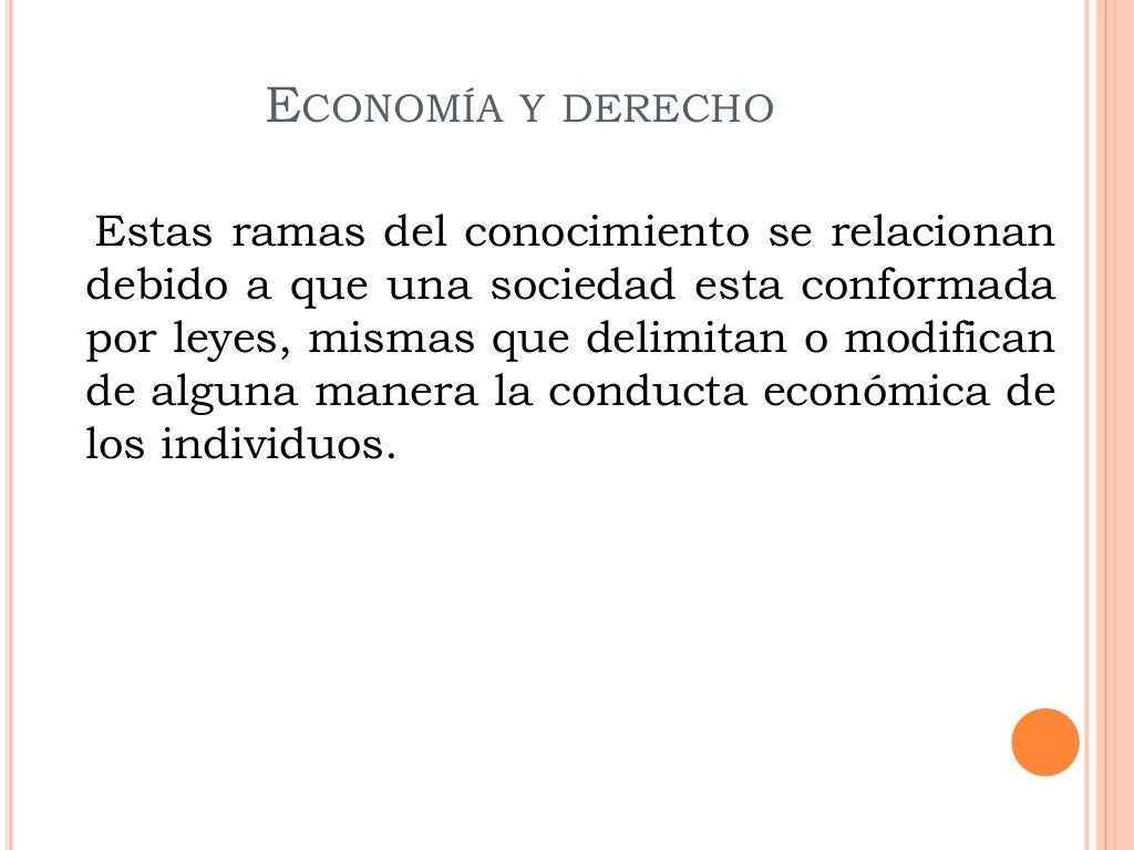 Ciencias que se relacionan con la economía
