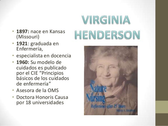VIRGINIA HENDERSON