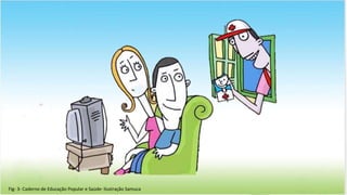 Fig- 3- Caderno de Educação Popular e Saúde- Ilustração Samuca
 