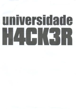 Universidade H4CK3R by Rayckon - Issuu
