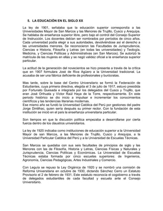 Universidad en el perú.(word)