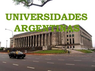 UNIVERSIDADES ARGENTINAS 