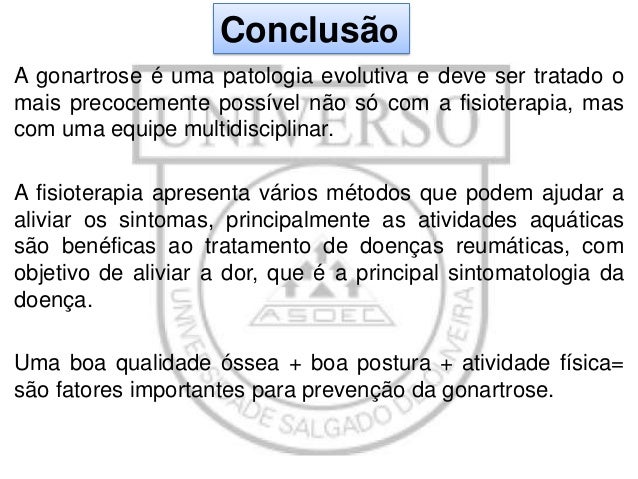 Artrose Joelho Fisioterapia Pdf