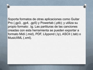 Gp4 Tab TUXGUITAR INSTALACIÓN | PPTX