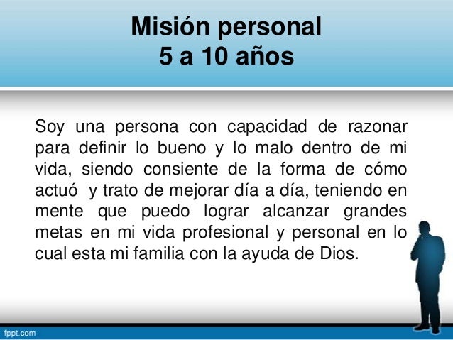 Mi proyecto de vida