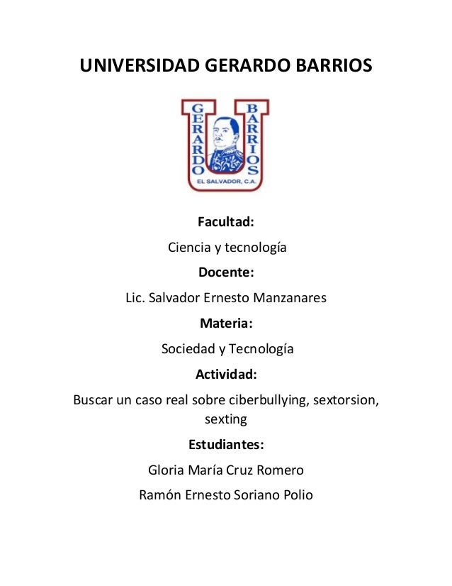 Universidad gerardo barrios