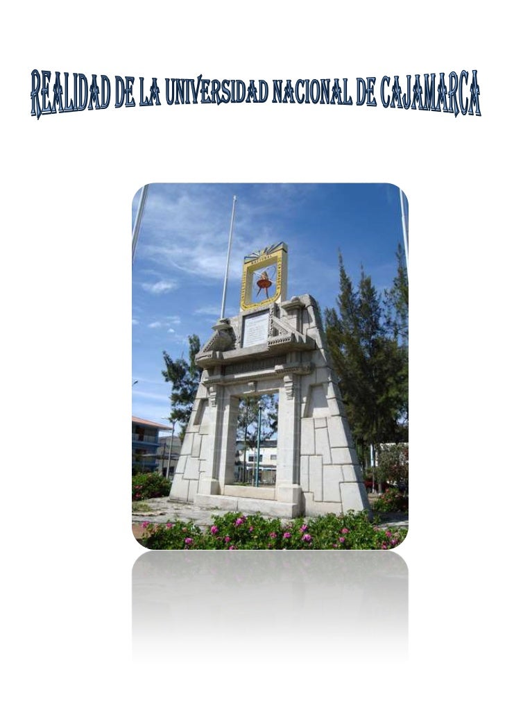Universidad nacional de cajamarca