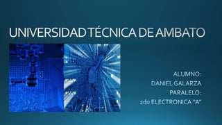 TECNOLOGÍAS DE ELECTRONICA