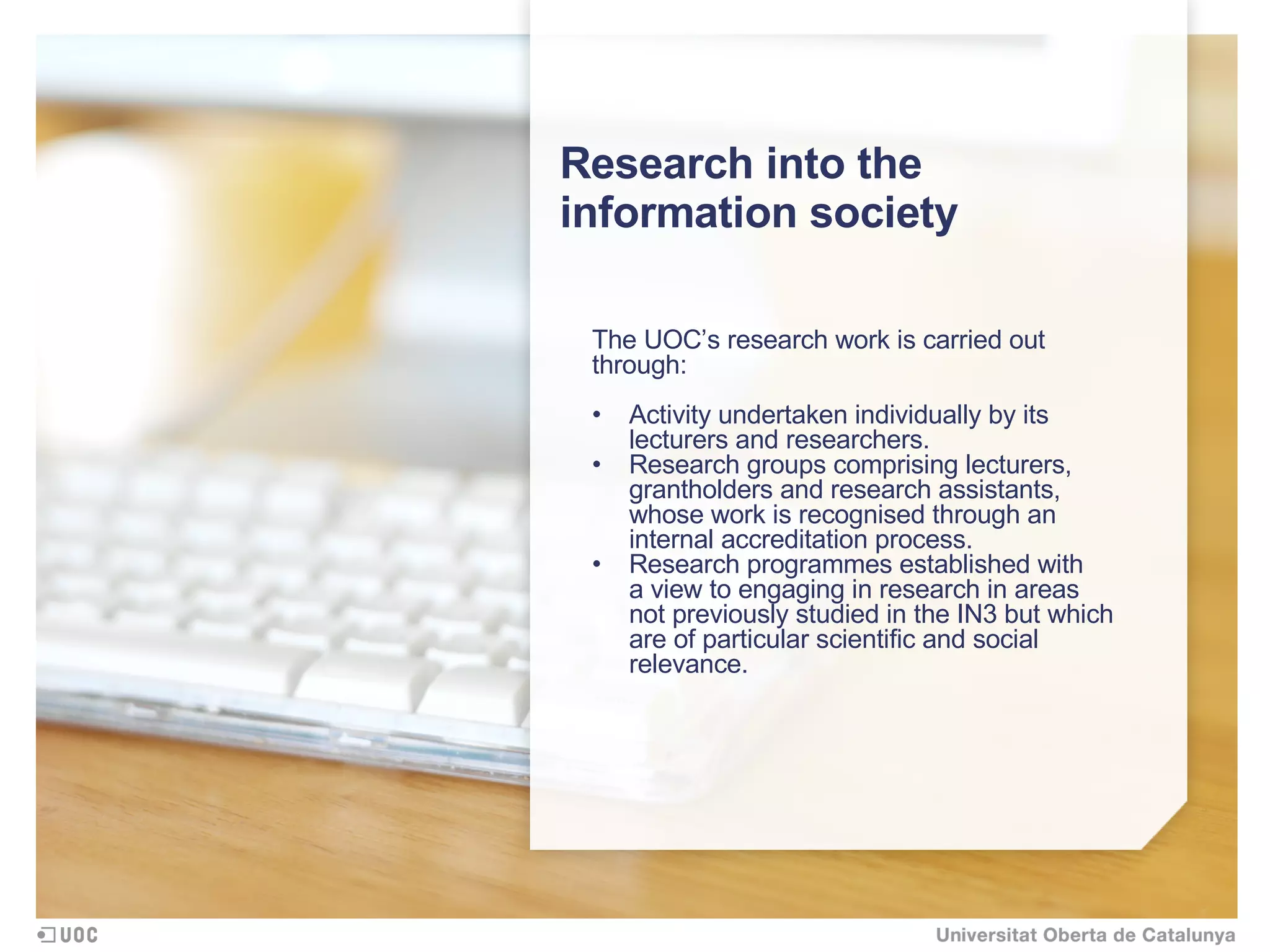 Open University of Catalonia (the online university)