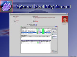 Öğrenci İşleri Bilgi Sistemi
Öğrenci İşleri
 