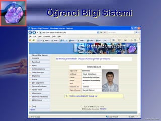 Öğrenci Bilgi Sistemi
Öğrenci
 