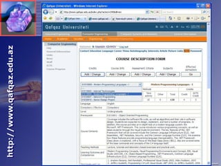 Dərslərin AKTS Tanimlari
                           Dərslərin
http://www.qafqaz.edu.az
 