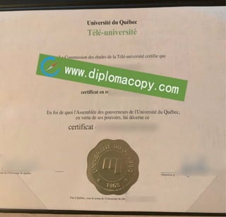 Université du Québec diploma, buy fake Canada degree