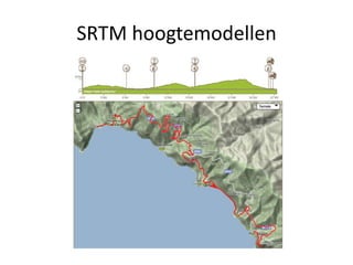 SRTM hoogtemodellen