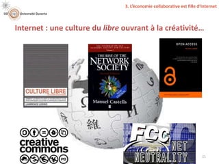 Internet : une culture du libre ouvrant à la créativité…
21
david.vallat@univ-lyon1.fr
3. L’économie collaborative est fille d’Internet
 