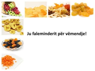 Ju faleminderit për vëmendje!
 