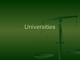 Universities 