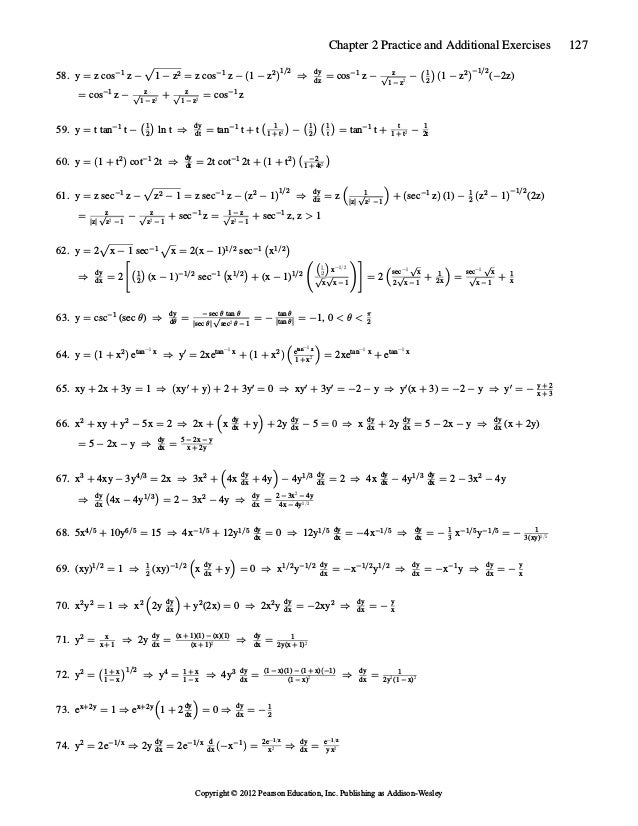 University Calculus Elements With Early Transcendentals 1st Edition H